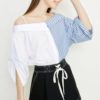 Váy xanh nhạt PK morden